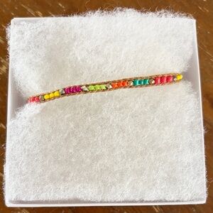 lotus and luna beaded bracelet